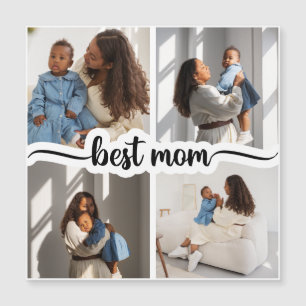 Mejor Mamá Personalizada 4 Collage de fotos