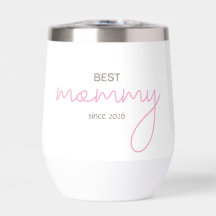 Mejor Mami Desde Año Fuente de Escritura Simple