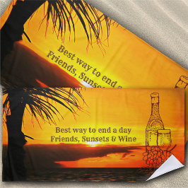 Mejor manera de terminar el día 2441 toalla de pla