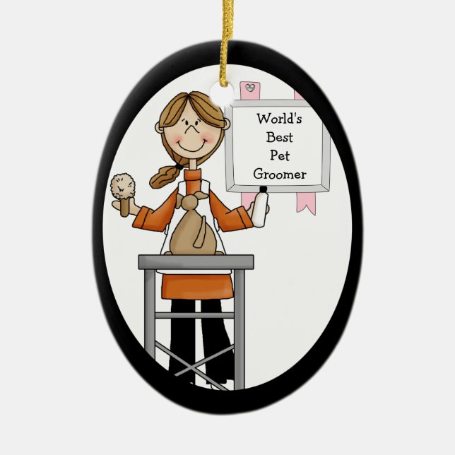 Mejor Mascota de ornamento Groomer (Frente)