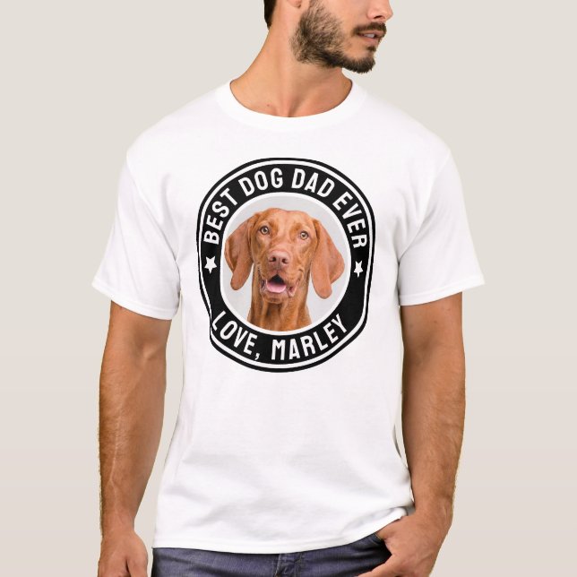 Mejor Mascota de Personalizado de camisetas de pap (Anverso)