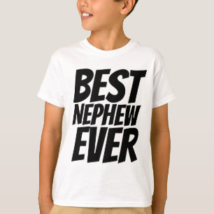 MEJOR NEPHEW Camisetas para niños