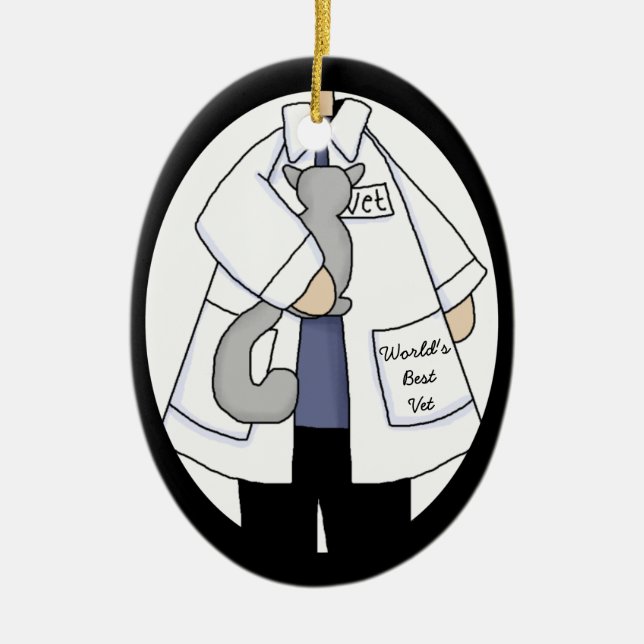 Mejor ornamento veterinario (Frente)