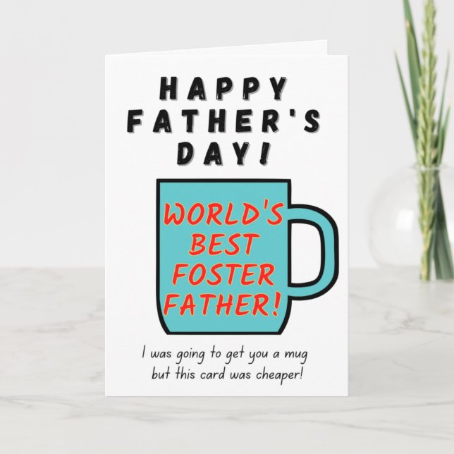 Mejor Padre del Mundo - Tarjeta del Día del Padre (Anverso)