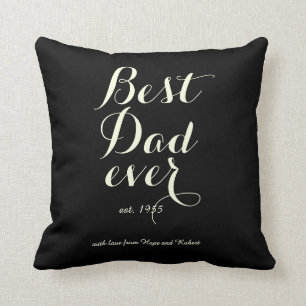 Mejor Padre Nunca - Almohada de ojos de toros