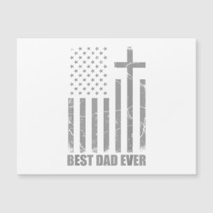 Mejor papá cristiano patriota estadounidense bande
