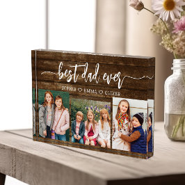 Mejor Papá de la Historia - Collage de fotos del D