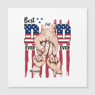 Mejor Papá De La Historia - Pies Bump Bandera De E