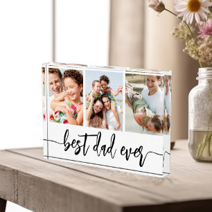 Mejor Papá de siempre - Collage de fotos del Día d