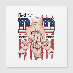 Mejor Papá De Todos Los Tiempos - Fist Bump USA Fl