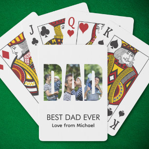 Mejor Papá del Mundo Carta Foto