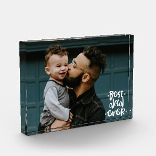 Mejor Papá del Mundo Foto Personalizada Regalo del