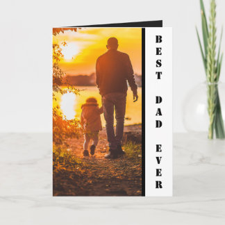 Mejor Papá del Mundo Tarjeta de regalo personaliza