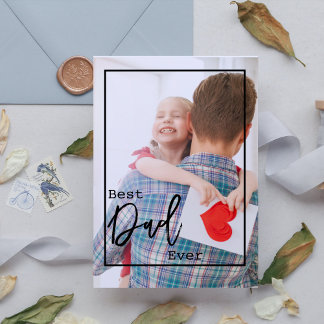 Mejor Papá del Mundo | Tarjeta del Día del Padre c