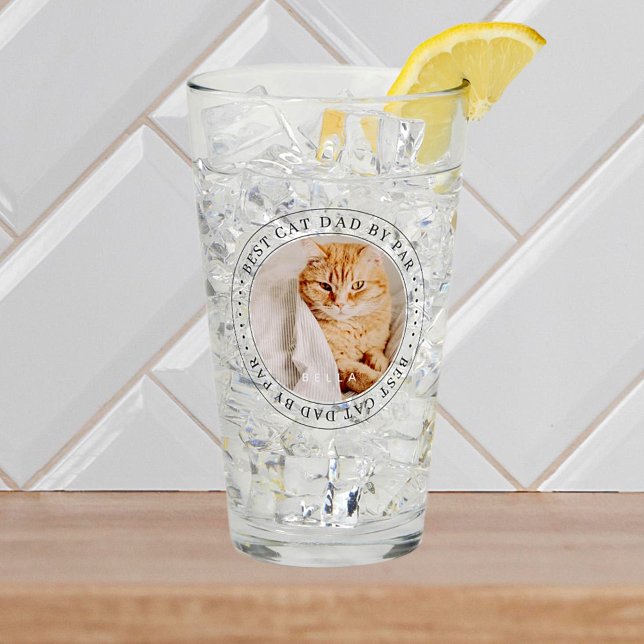 Mejor Papá Gato Por Par Classic Simple Photo (Subido por el creador)