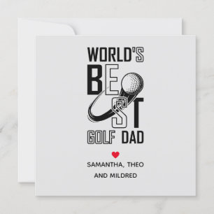 Mejor Papá Golf del Mundo - Un regalo divertido y 
