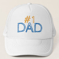 Mejor Papá Nunca | 1 Sombrero de béisbol para papá