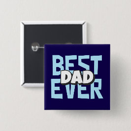 Mejor Papá Nunca | botón Día del padre