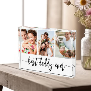 Mejor Papá Nunca - Collage de fotos del Día del Pa