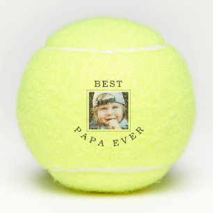Mejor Papa nunca enmarañar bolas de tenis con foto