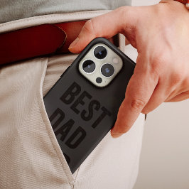 Mejor Papá Nunca Negro | Funda para iPhone 6