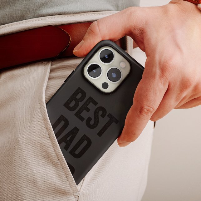 Mejor Papá Nunca Negro | Funda para iPhone 6 (Subido por el creador)