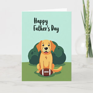 Mejor Papá Perro de Todos los Tiempos Tarjeta
