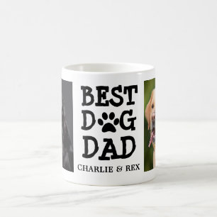 Mejor Papá Perro / Taza de Café Personalizada con