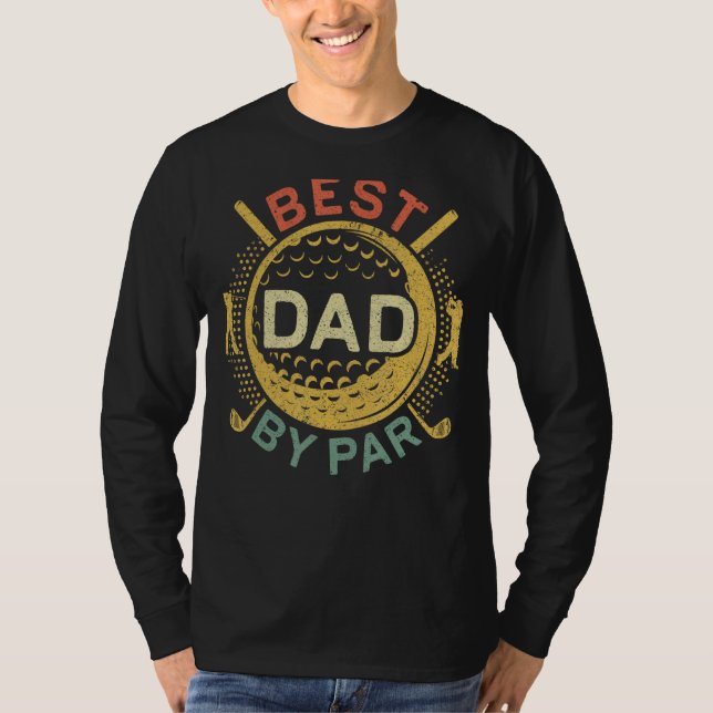 Mejor Papá Por La Camisa Del Día De Los Padres Del (Anverso)
