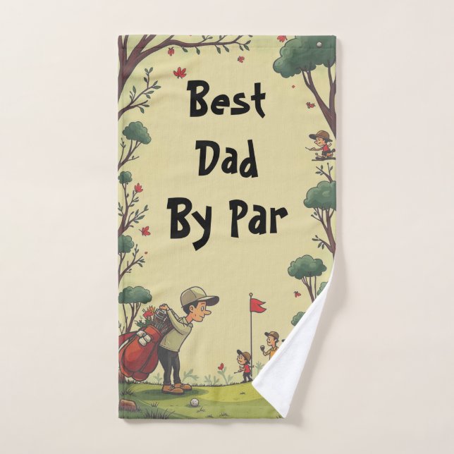 Mejor Papá Por Par (Toalla de mano)