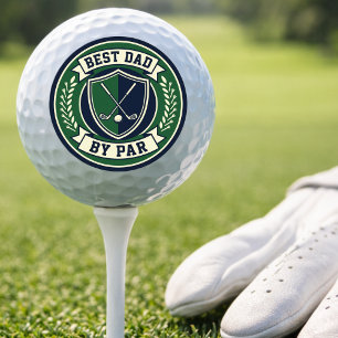 Mejor Papá por Par Bola de Golf Divertido Regalo d