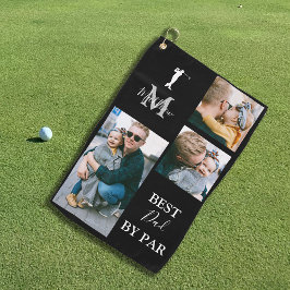 Mejor Papá Por Par | Toalla De Golf Personalizada