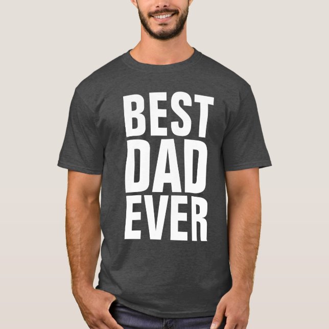 MEJOR PAPÁ QUE Tees Camisetas (Anverso)
