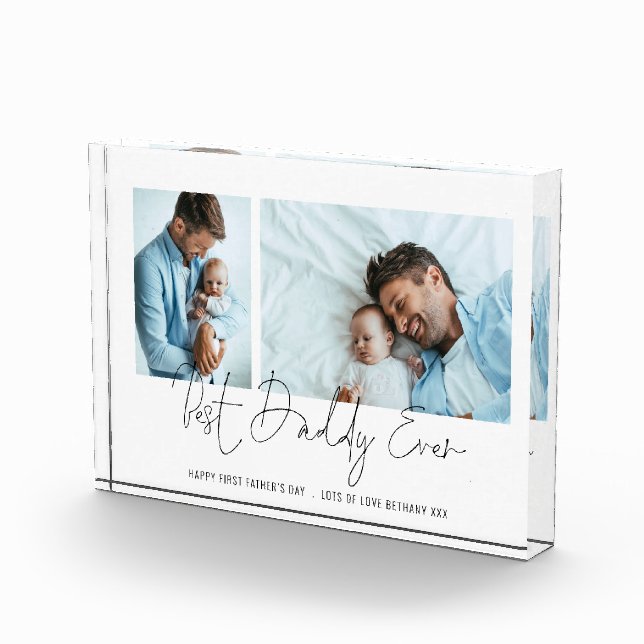 Mejor Papi Cada Dos Fotos Guión Primer Día del Pad (Derecha)