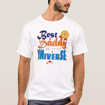 Mejor papi en la camiseta del universo
