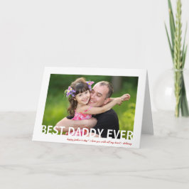 Mejor Papi | Tarjeta de felicitación del Día del P