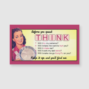 Mejor Pensar - Magnet