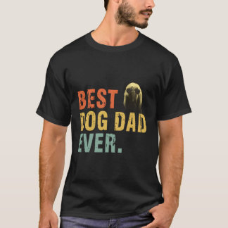 Mejor Perro Que Papá Jamás Camiseta Hound Shi Afga