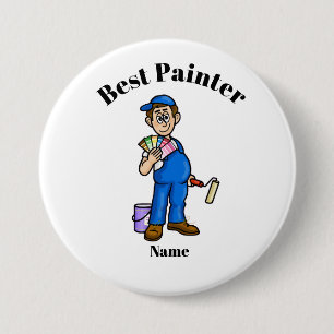 Mejor pintador de botón macho con tarjetas de colo