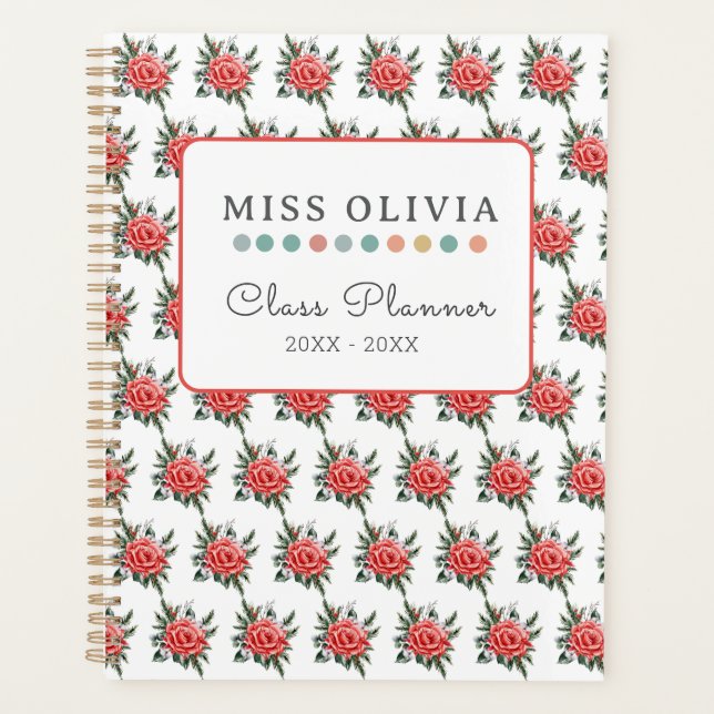 Mejor Planificador de Regalo de Maestros | Organiz (Anverso)