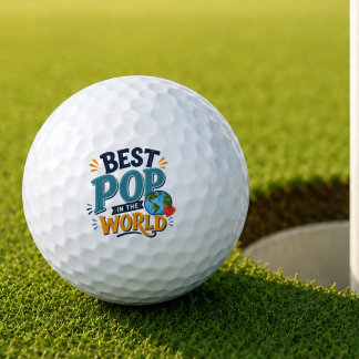 Mejor Pop en el Mundo Bola de Golf