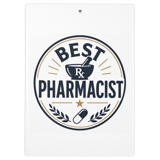 Mejor Portapapeles para Farmacéuticos (Reverso)