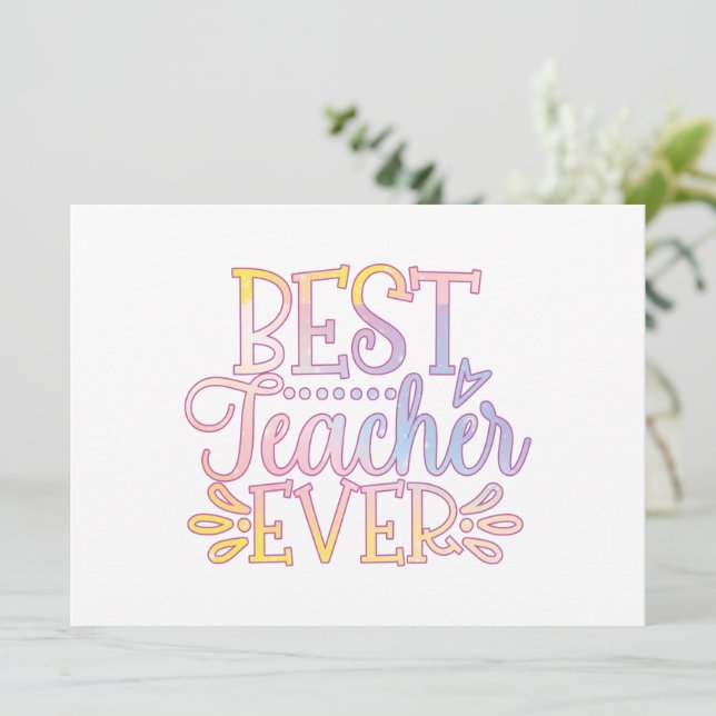 Mejor Profesor de la Historia (Anverso de pie)