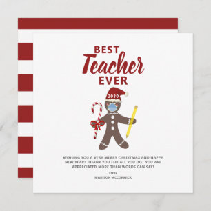 Mejor profesor Navidad personalizado de la histori
