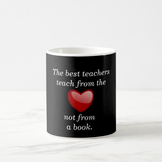 Mejor profesor - taza de café (Centro)