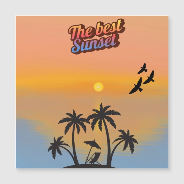 Mejor puesta de sol, (Anverso)