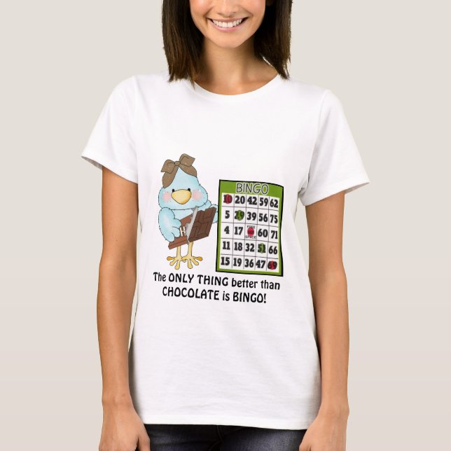 Mejor que la camiseta de Bingo de Chocolate (Anverso)