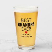Mejor regalo de abuelo corazón de texto negro