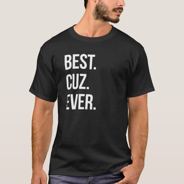Mejor regalo de camiseta cuz para primos (Anverso)
