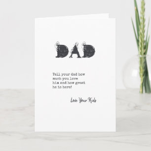 Mejor regalo de papá del Día de los Padres de DAD